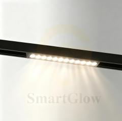 DIP-3CCT Color Temperature Adjustable Linear LED Magnetic Track Grille Light