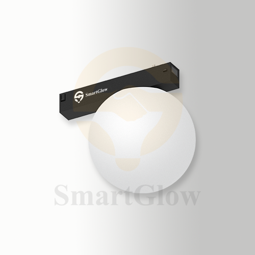 360° Beam Angle Magnetic Glass Ball Decorative Soft Light - DIP Switch 3CCT