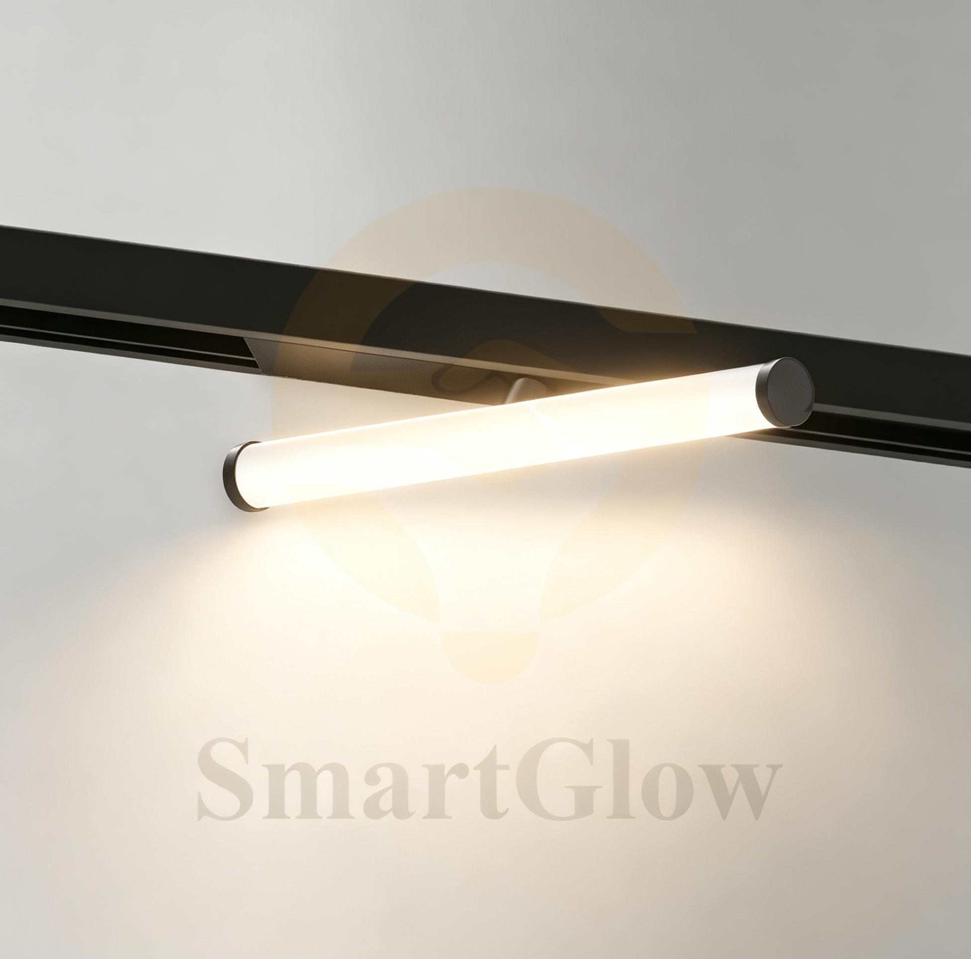 Modern Dimmable Decorative LED Linear Magnetic Track Tube-Flood Light