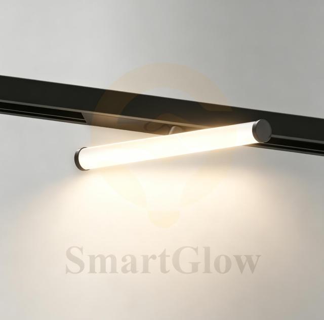 Modern Dimmable Decorative LED Linear Magnetic Track Tube-Flood Light