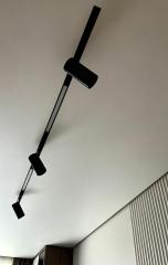 220V Recessed Linear Stretch Ceiling Magnetic Track Aluminium Profile