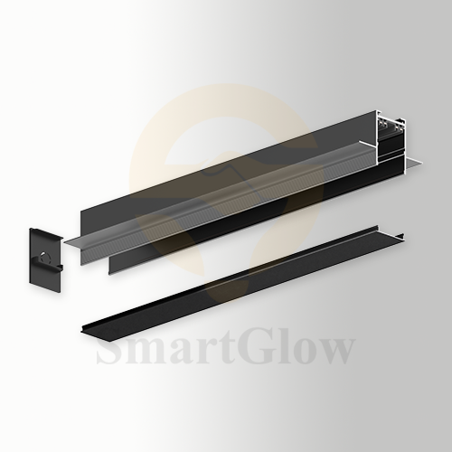 220V Recessed LED Magnetic Track - 1/2/3m