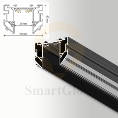 220V LED Magnetic Track Profile for Stretch Ceiling