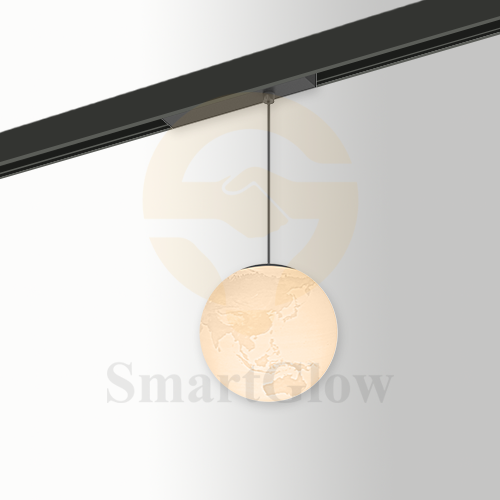 220V Decorative Acrylic Soft Light Pendant Light - Earth/ Moon