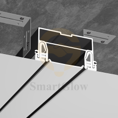 Led Strips Aluminium Profile for Stretch Ceiling - Low Profile
