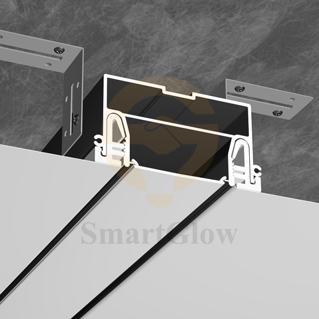 Led Strips Aluminium Profile for Stretch Ceiling - Low Profile