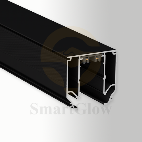 220V Recessed Linear Stretch Ceiling Magnetic Track Aluminium Profile