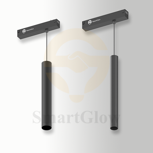 DIP-3CCT Dimmable LED Magnetic track Cylinder pendant Light