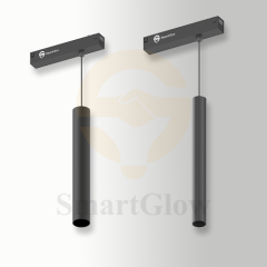 DIP-3CCT Dimmable LED Magnetic track Cylinder pendant Light