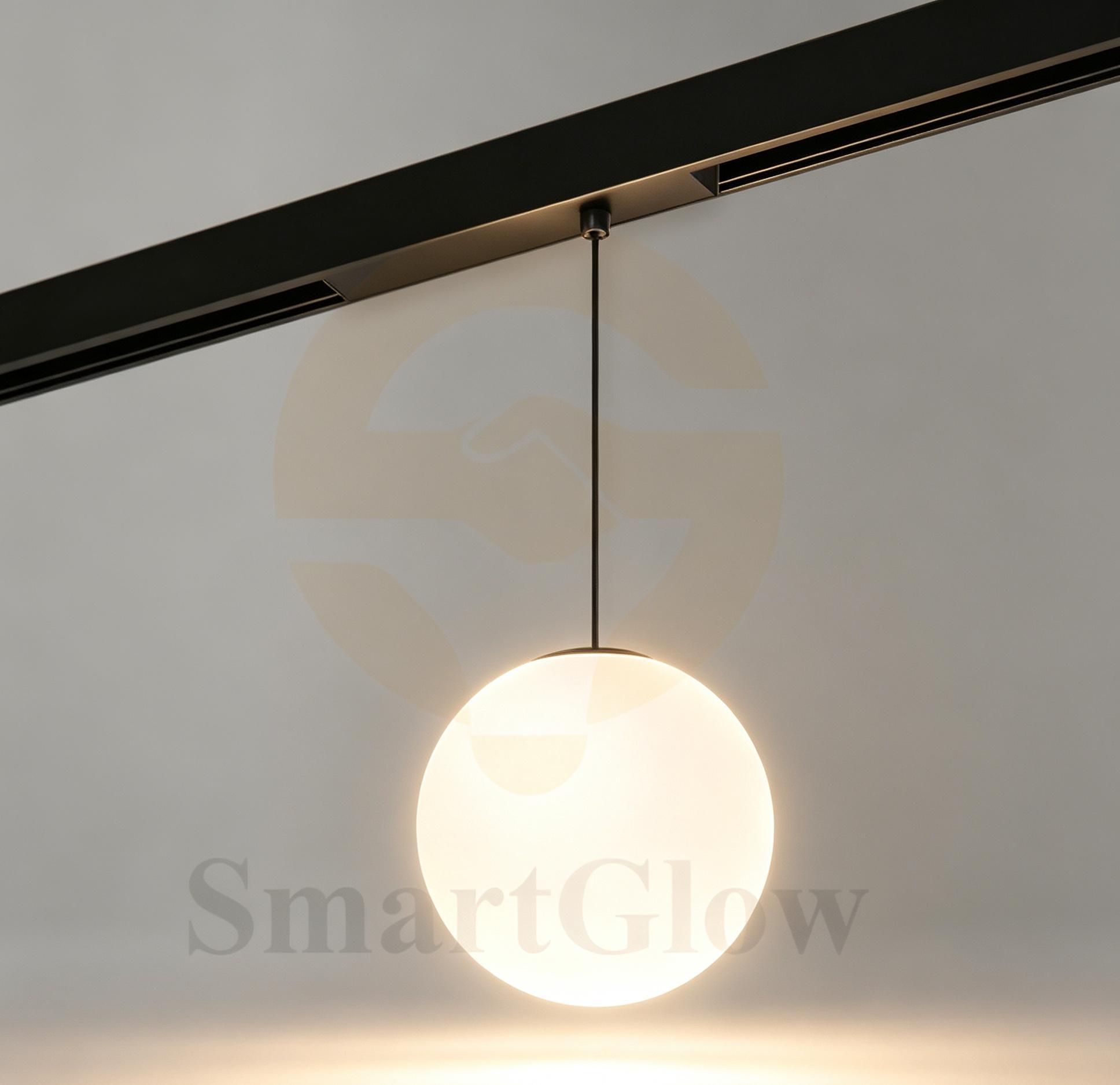 DIP-3CCT Dimmable Decorative Magnetic Glass Ball Soft Light Pendant Light