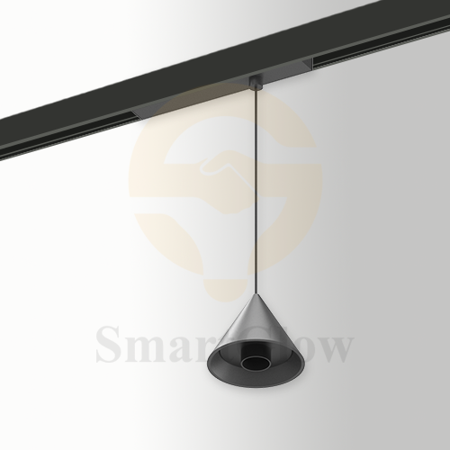 Commercial 220V Magnetic Triangle Anti Glare Pendant Light