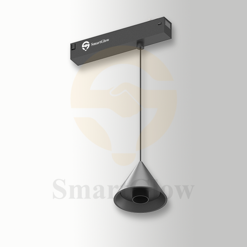 Commercial 220V Magnetic Triangle Anti Glare Pendant Light