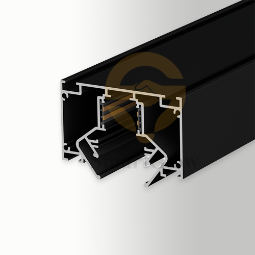 Factory Wohlesale LED Magnetic Track Ceiling Stretching aluminum Profile