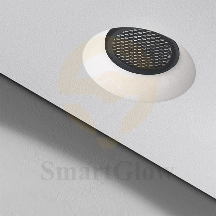 Recessed Framless Anti-glare BH10 LED Round Downlight - 94mm, OHC