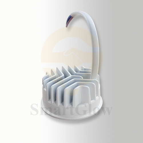 7/9W Small GU10 Recessed LED Spot Light Source - Aluminum