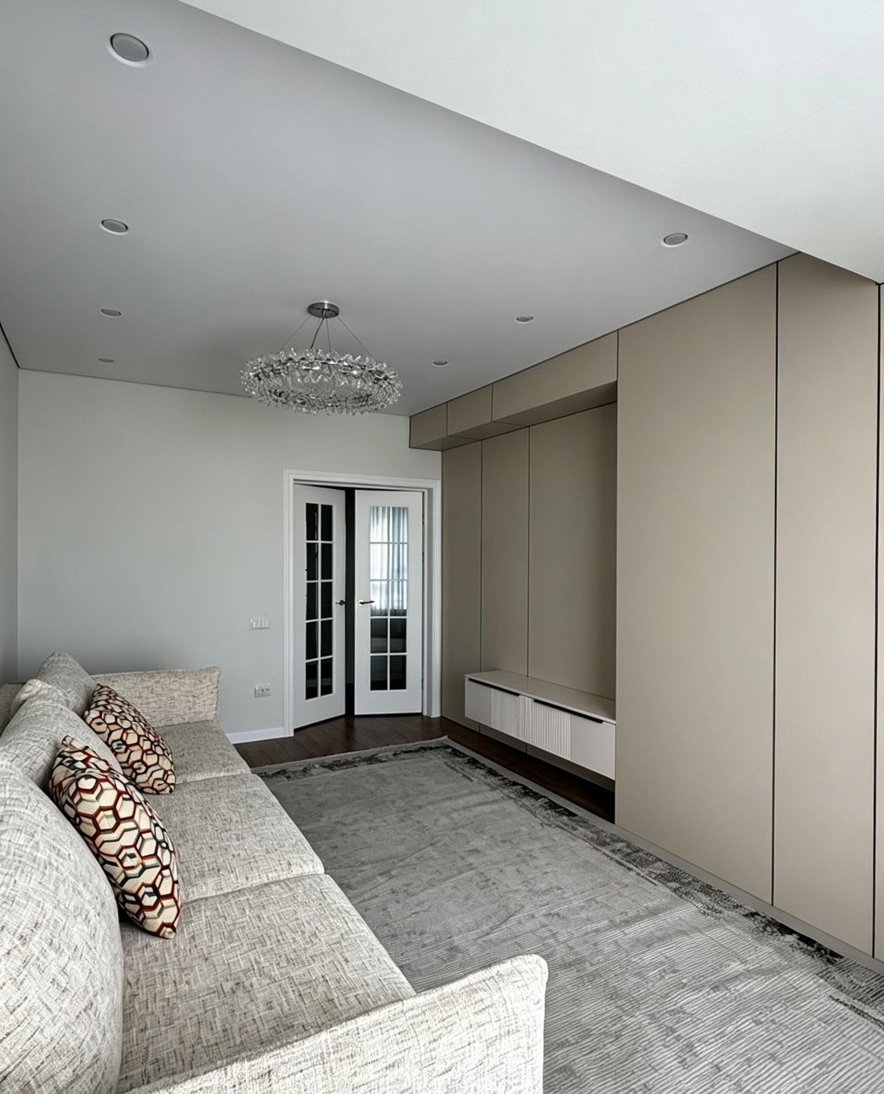 stretch ceiling lighting