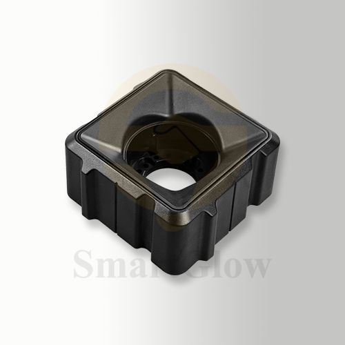 Anti-glare LED Frameless Black Square Led Recessed Spotlight