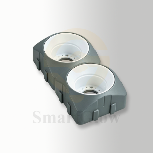 Modern LED Round White Spliceable Spotlight for Stretch Ceiling - 43mm