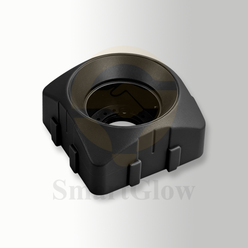 Modern Recessed LED Round Black Spliceable Spotlight - 43mm