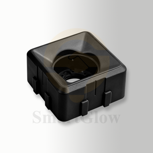 Mini Recessed Frameless Waterproof Square Black Spliceable LED spotlights