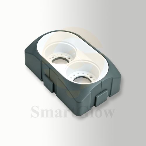 Trimless White Round Spliceable Recessed Led Double Head lighting