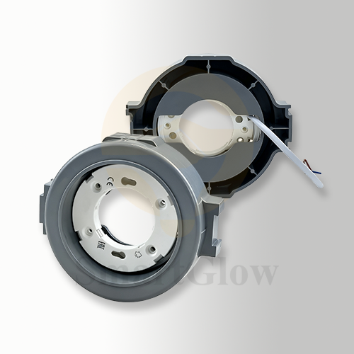 Stretch Ceiling Recessed LED GX53 Downlight ABS Lamp Housing - CUP, 111mm