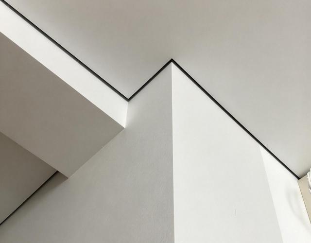 Stretch Ceiling Aluminum Extrusion Wall Profile - 8mm