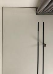 Hidden Seamless Stretch Ceiling Aluminum Wall Profile - Ceiling Mounted