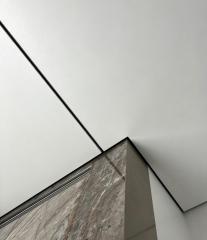 Extruded Separator Aluminum Wall Profile for Stretch Ceiling