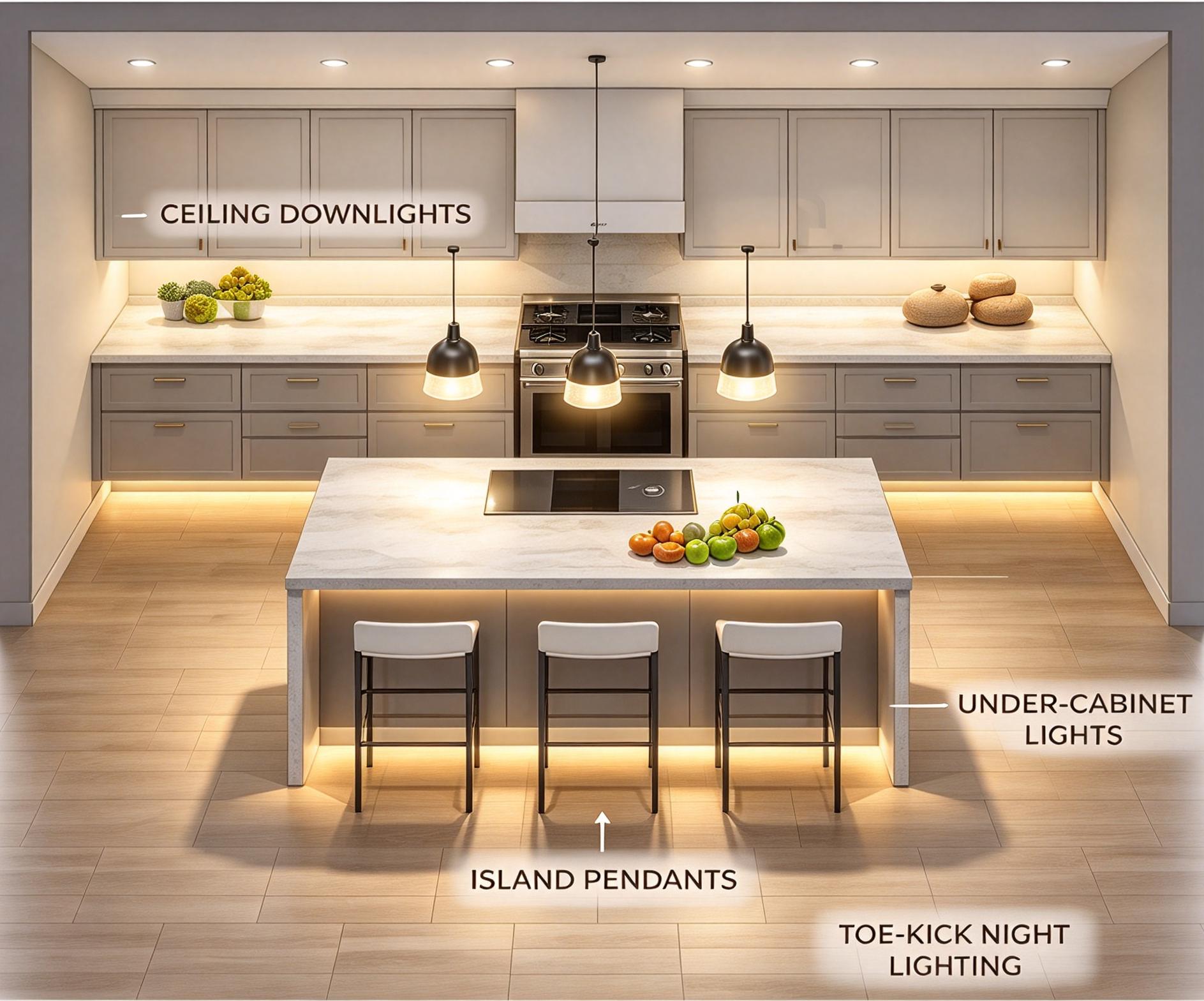 kitchen led lighting