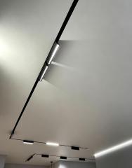 220V Stretch Fabric /PVC Film Ceiling Magnetic Track Rail Profile System