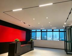 PVC/Fabric Stretch Ceiling Installation Magnetic Track Rail - 24mm