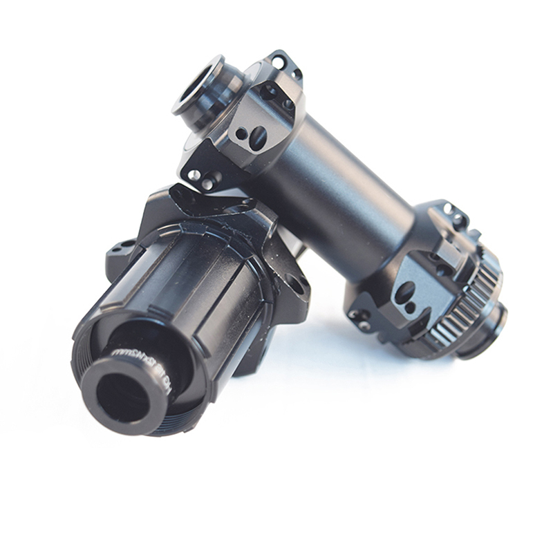 Carbon Straight-Pull Center-Lock RD02 Hub 36T Ratchet Front/Rear Set (Upgradable to 54T)