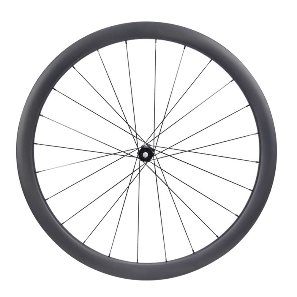 Carbon 700C Carbon Wheelset RD02, Multi-Width Rims/Multi-Shift Compatible, Aero Spokes