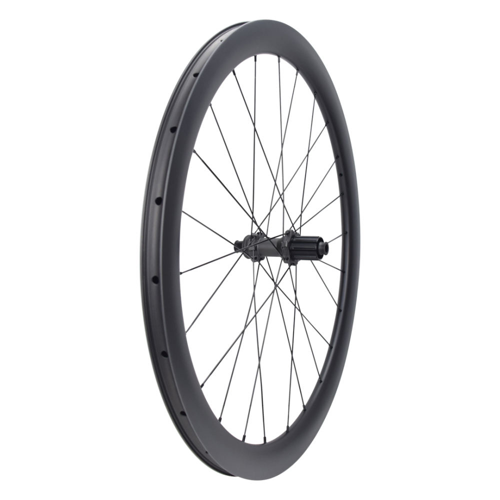 700C High-Performance road disc brake carbon fiber wheelset RD05 with 26mm/28mm width 45mm/50mm depth rim