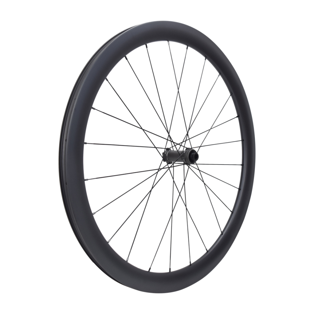 700C High-Performance road disc brake carbon fiber wheelset RD05 with 26mm/28mm width 45mm/50mm depth rim