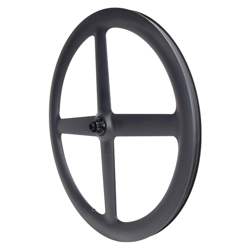 4-spoke bicycle track wheel 700C single-speed fixed carbon wheel with 23mm rear track wheel