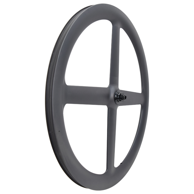 4-spoke bicycle track wheel 700C single-speed fixed carbon wheel with 23mm rear track wheel