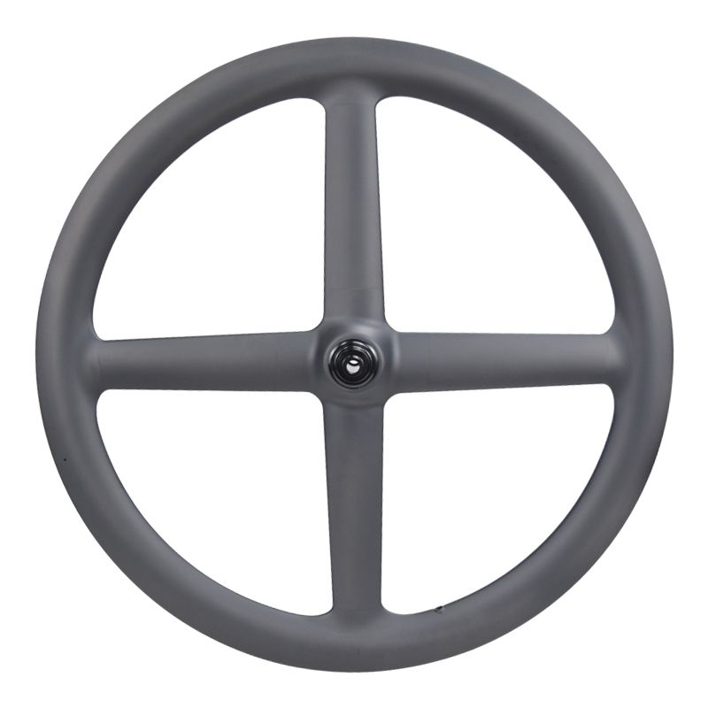 4-spoke bicycle track wheel 700C single-speed fixed carbon wheel with 23mm rear track wheel