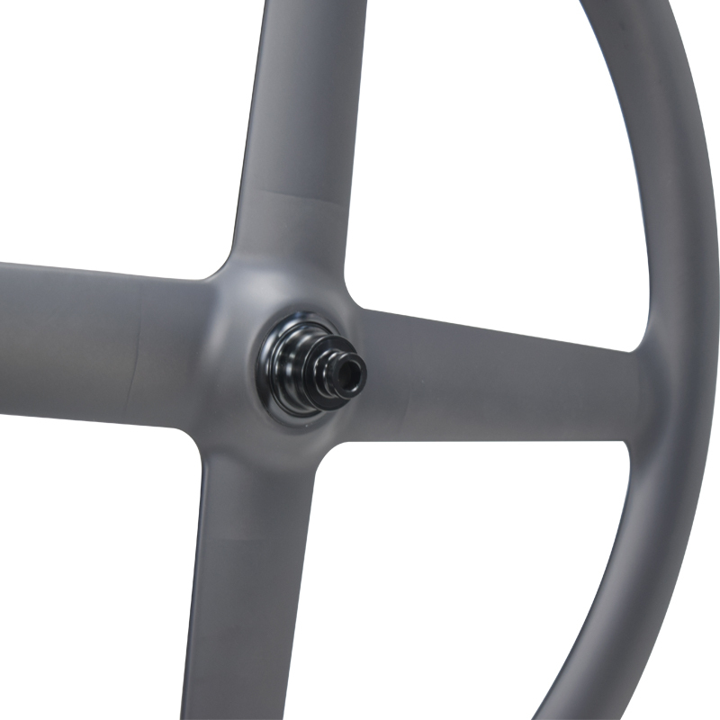 4-spoke bicycle track wheel 700C single-speed fixed carbon wheel with 23mm rear track wheel