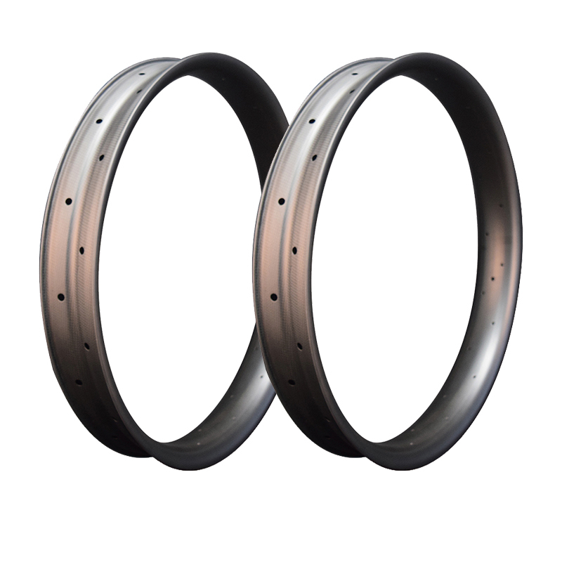 27.5er Carbon Tubeless Fat Bike Rim – 28mm Depth, 80mm Width