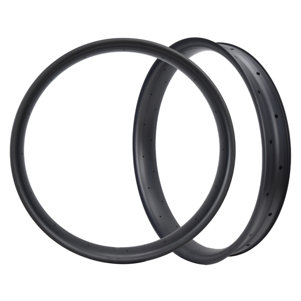 26er Carbon Fat Bike Rim 25mm Depth Tubeless Snow Bike Wheel Rim