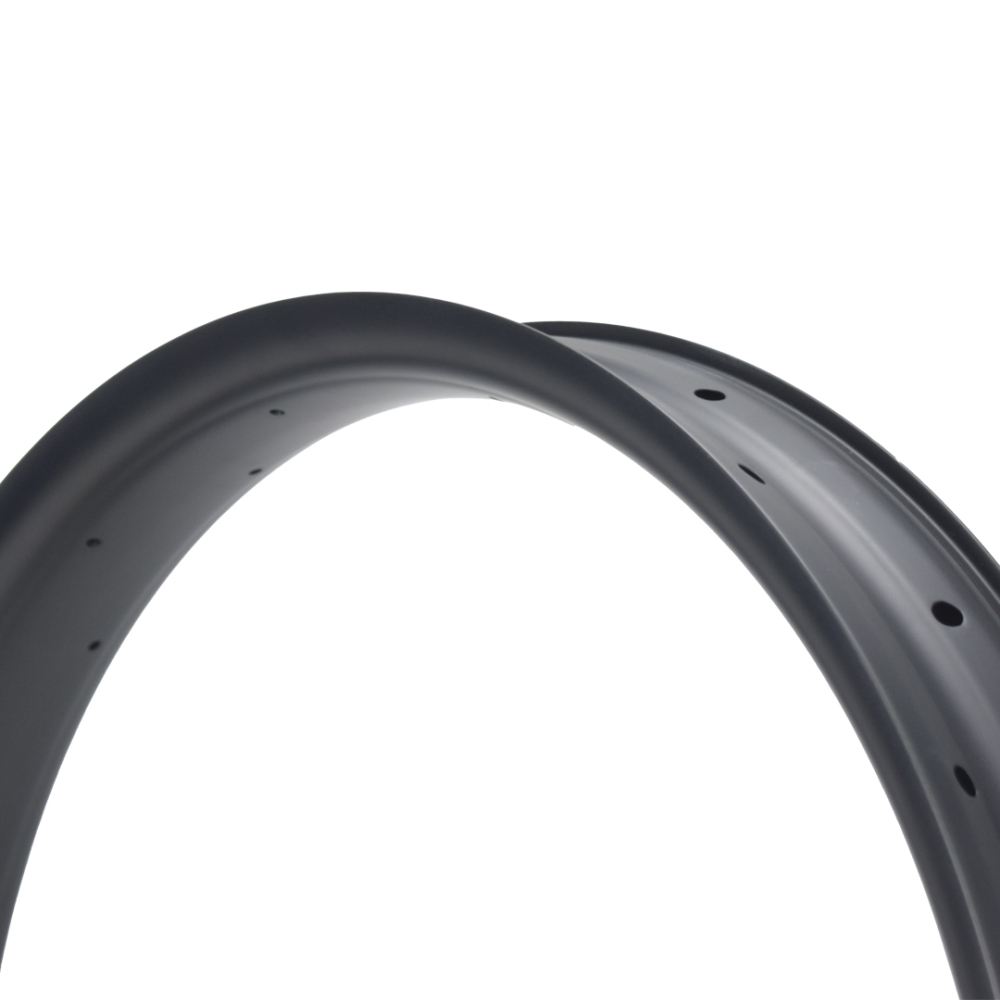 26er Carbon Fat Bike Rim 25mm Depth Tubeless Snow Bike Wheel Rim