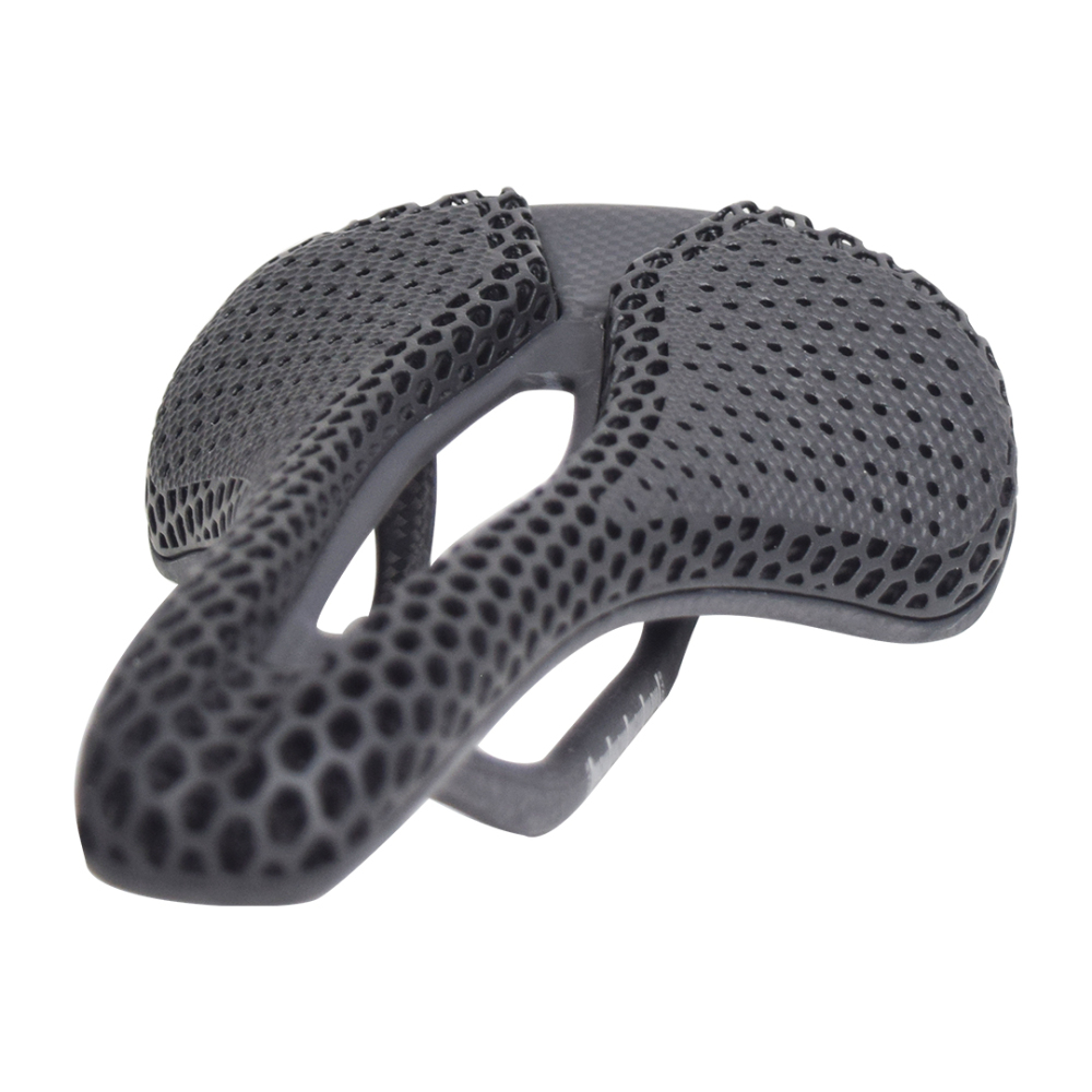 3D Printed Bicycle Saddle MTB Gravel Road bike Cycling Seat Parts Ultralight Carbon Fiber Hollow Comfortable Breathable