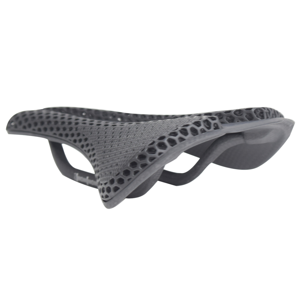 3D Printed Bicycle Saddle MTB Gravel Road bike Cycling Seat Parts Ultralight Carbon Fiber Hollow Comfortable Breathable