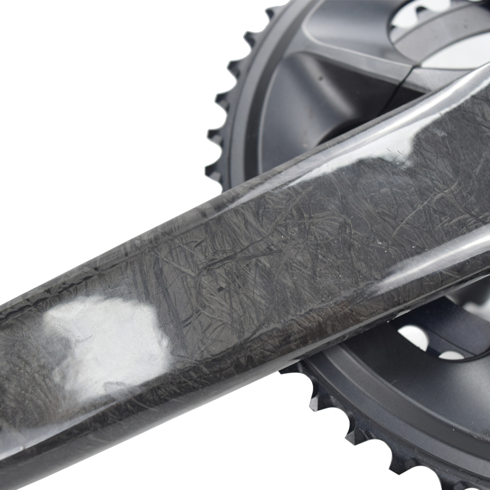 Carbon fiber Marble surface crankset lightweight modular construction Suitable for highway gravel roads