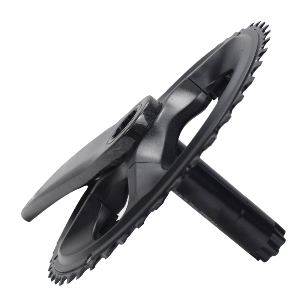 Carbon fiber Marble surface crankset lightweight modular construction Suitable for highway gravel roads