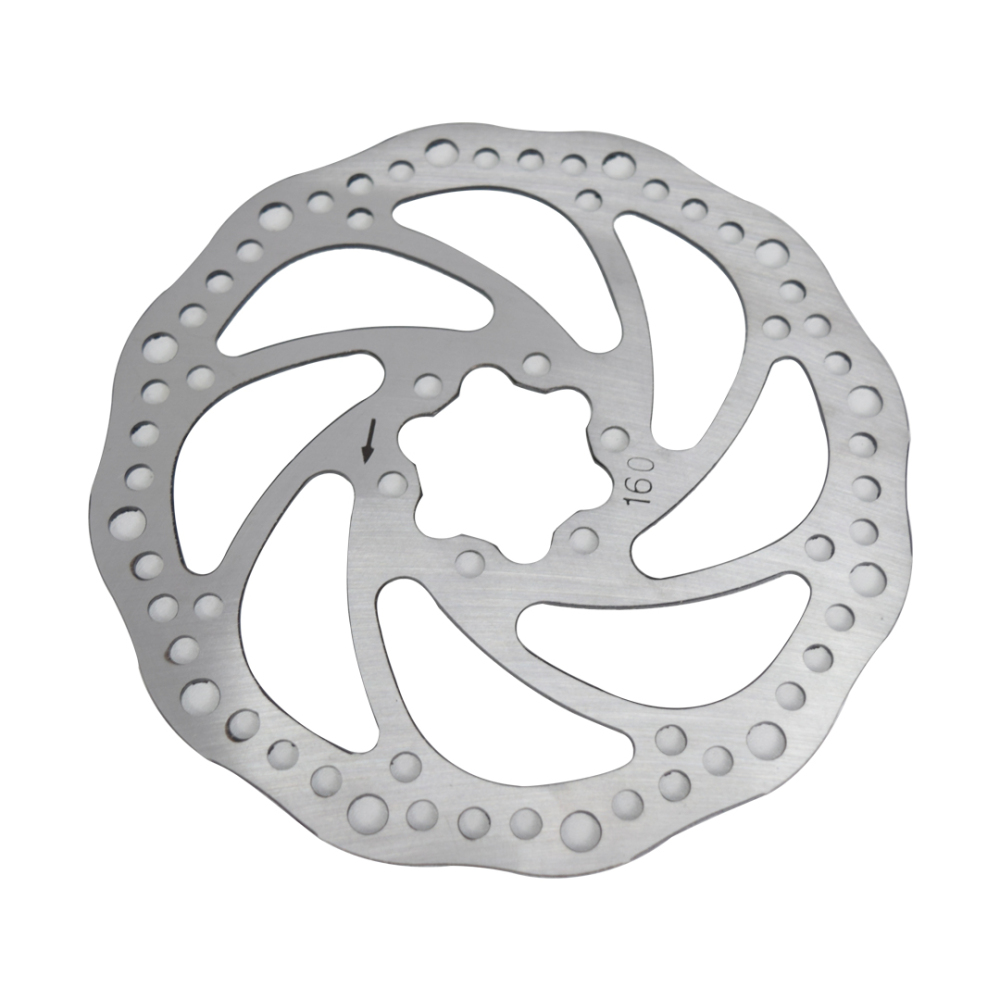Brake Rotor Mtb Road Bike 6 Bolt Disc Brake Rotors Disc 160mm CNC Hollow High-Strength Steel