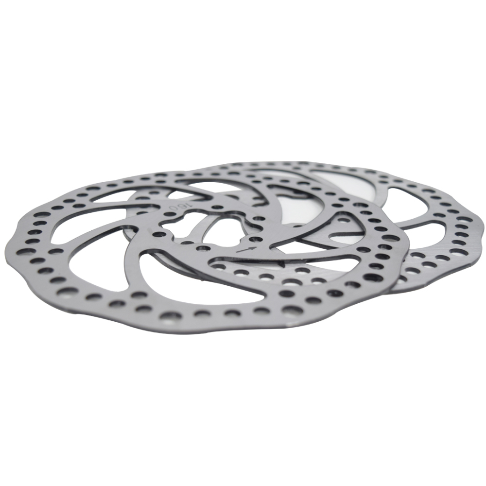 Brake Rotor Mtb Road Bike 6 Bolt Disc Brake Rotors Disc 160mm CNC Hollow High-Strength Steel