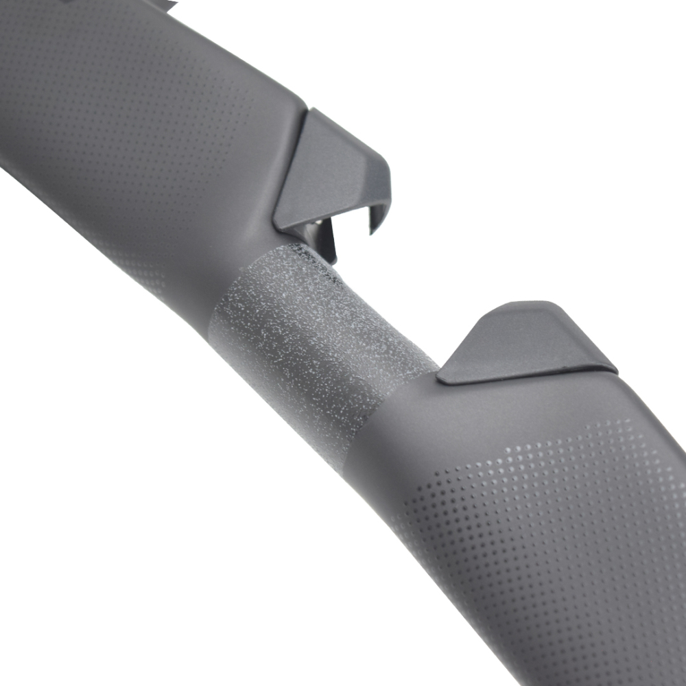Large angle bend handlebar 13 degree carbon fiber GuaChe road handlebar full internal routing bicycle stem bend handlebar